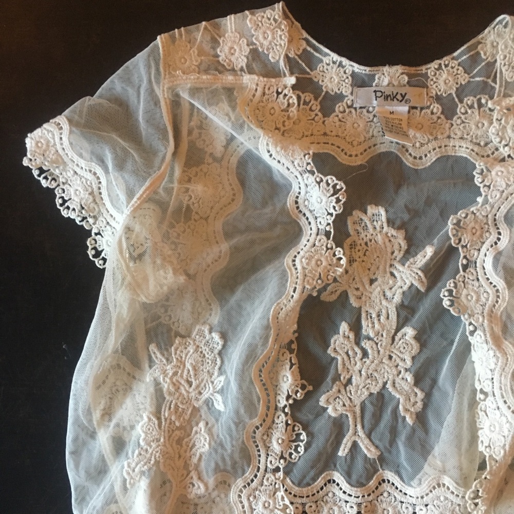 Lace cover up